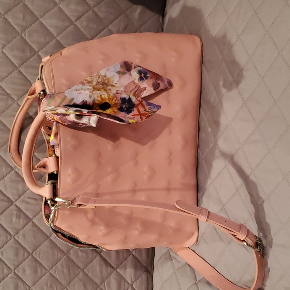 Pink Betsey Johnson Handbag - Picture 2 of 6